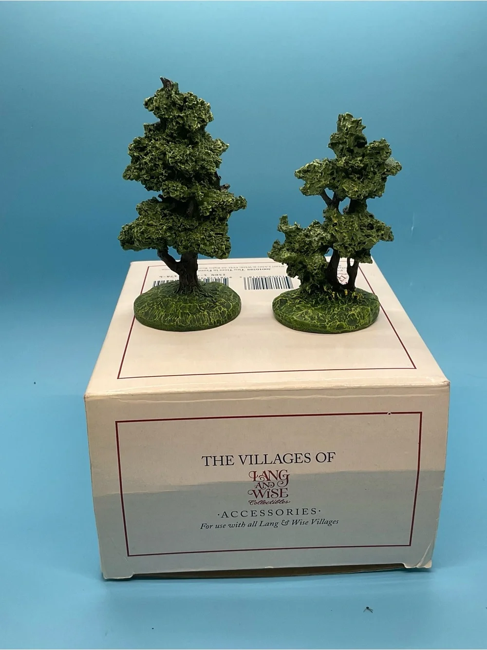 The Villages Of Lang And Wise Set Of Two Trees